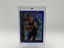 2025-26 Topps Holiday #H58 Tyler Herro Blue Metallic Glitter Holiday Miami Heat