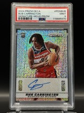 2024 Prizm Deca Bub Carrington Mojo Auto RC 18/25! 
