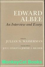 EDWARD ALBEE: AN INTERVIEW AND ESSAYS By Julian N. Wasserman **Mint Condition**