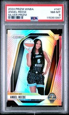 2024 Panini Prizm WNBA - Angel Reese #147 - Silver ROOKIE Variation - PSA