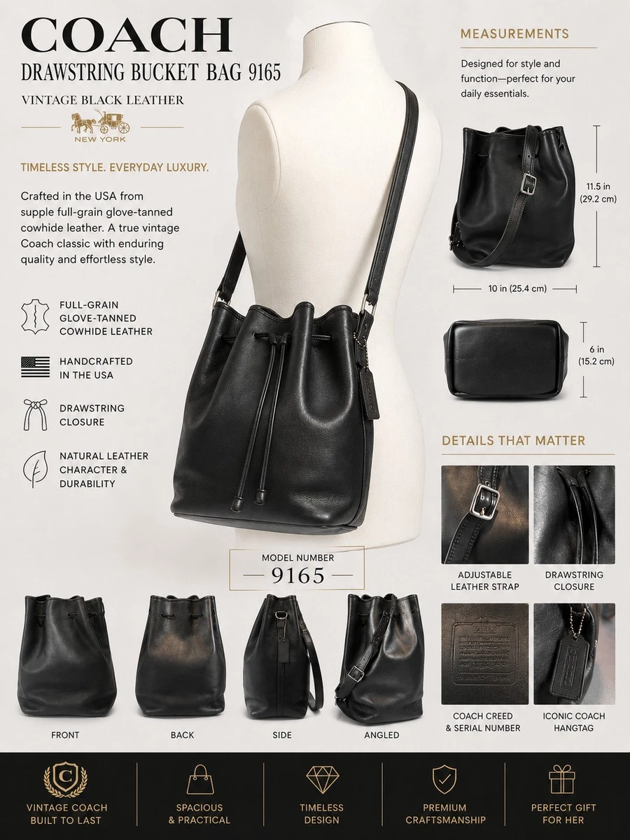 Coach Drawstring Handbags Bucket & Drawstring Bag & Bags for Women