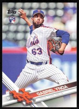 2017 Topps #79 Gabriel Ynoa RC   - FREE SHIPPING