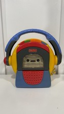 Fisher-Price Musical Cassette Player with Microphone & 101 Songs Vol. II Tape