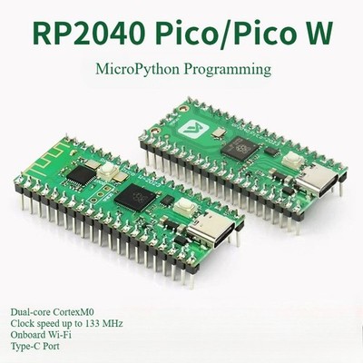 RP2040 Pico/pico 2/pico 2w Raspberry Pi Development Mciro Python Dual-Core
