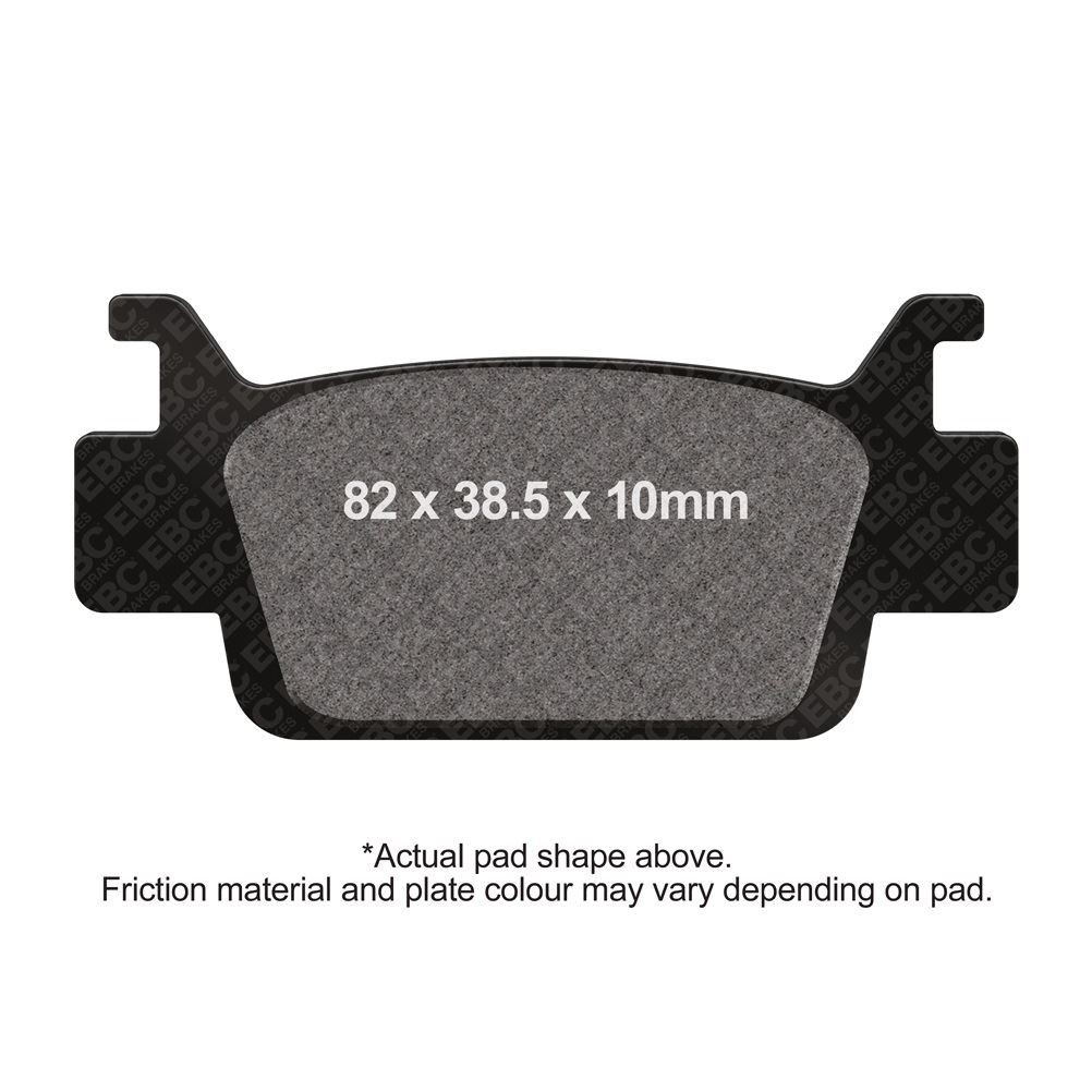 EBC R Brake Pads Front Left for Honda TRX 680 FA Fourtrax Rincon 4x4 Auto 06-22