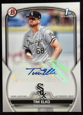 2023 Bowman - Paper Prospect Autographs Tim Elko #PPA-TE (AU, RC)
