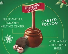 Lindt LINDOR PEPPERMINT COOKIES Chocolate LIMITED BULK BAG VALUE PRICE PICK NOW