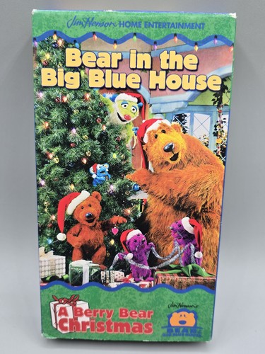 bear-in-the-big-blue-house-a-berry-bear-christmas-vhs-2000-ebay