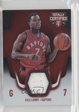 2015-16 Panini Totally Certified Materials Red /99 Kyle Lowry #TCM-KL 1pk1