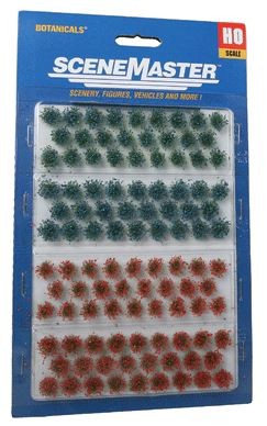 Parches de flores silvestres Walthers 949-1106 HO 1/4" 0,6 cm de alto (paquete de 104) | Zustand: New