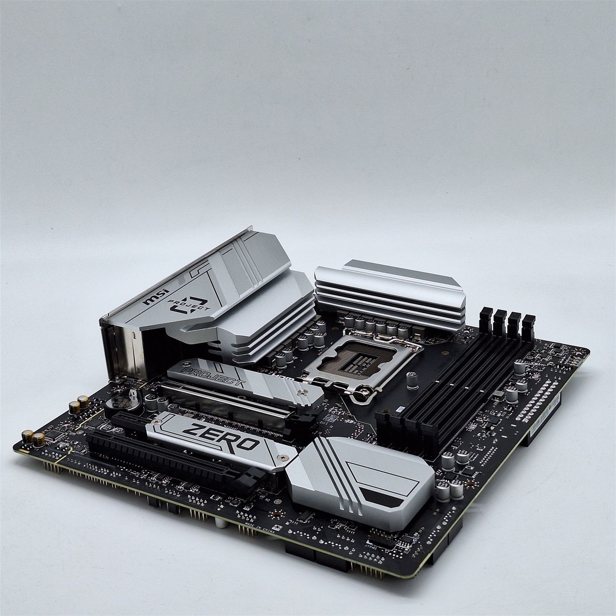 MSI B760M Project Zero Gaming Motherboard (LGA 1700, DDR5, M.2