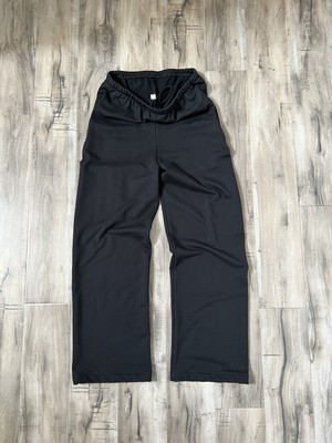   Yeezy YZY Black Joggers Size 2 Gosha Sweatpants Blank No Print BRAND NEW!
