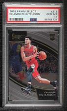 2018-19 Panini Select Courtside Chandler Hutchison #213 PSA 10 GEM MT s3g