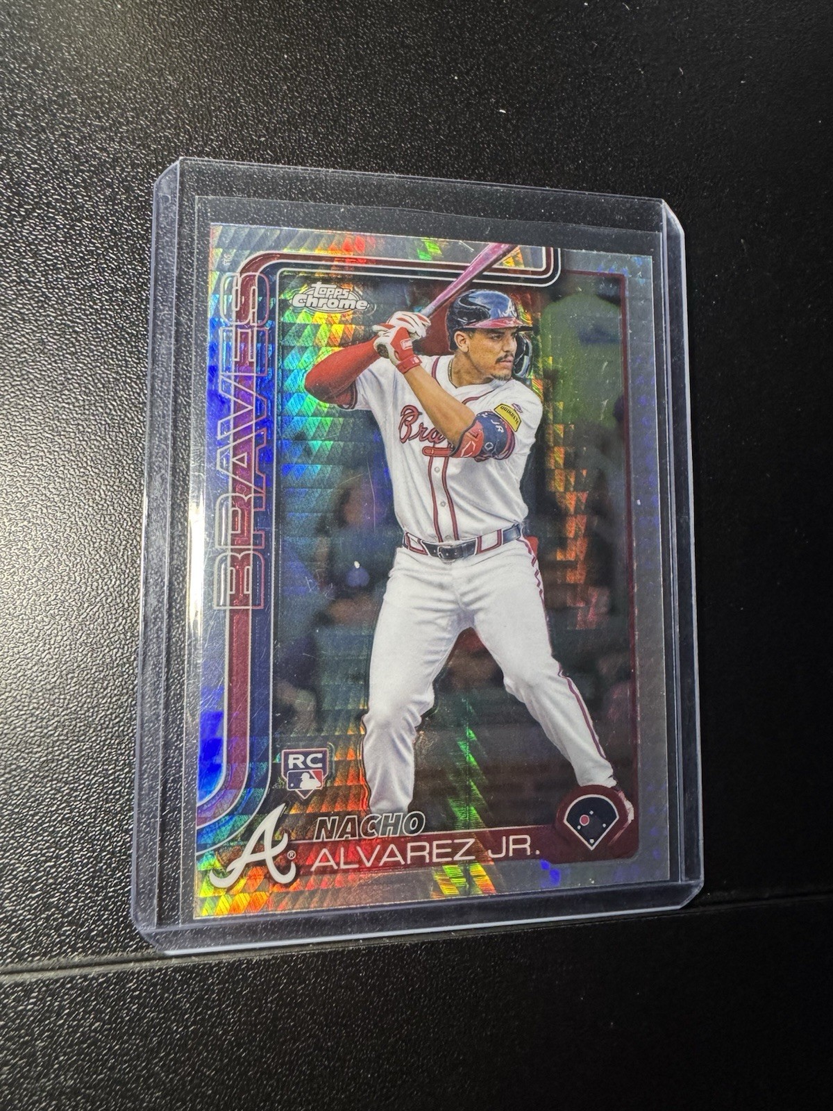 2025 Topps Chrome - Nacho Alvarez Jr. #75 Prism Refractor (RC)