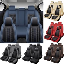 Full Set Leather Seat Covers For Truck Chevy Silverado Gmc 1500 2500hd 3500hd Us