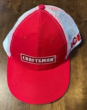 Craftsman-Ace Hardware-Trucker Snapback Mesh Red/White-Hat/Cap