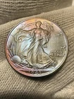 1943 Walking Liberty Silver Half Dollar Gem BU- UNC  PQ Original Beauty ✨Toned