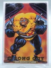 2024 STRONG GUY MARVEL MASTERPIECES PLATINUM '92 CANVAS TRADING CARD 85 SKYBOX