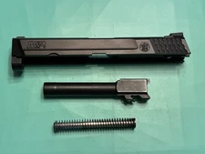 USED SMITH & WESSON M&P 9 FULL SIZE 1.0 COMPLETE SLIDE BARREL SPRING NIGHT SIGHT