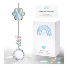 Dog Memorial Suncatcher Sympathy Gift for Pet Loss and Remembrance