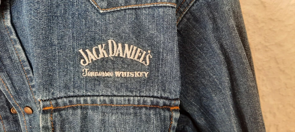 Jeans Hemd -Jack Daniels - NEU - Ungetragen - Größe L - Bild 3 von 4
