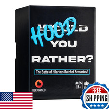 Doin' The Most - Hood You Rather Adult Party Game - Black Culture 200 Cards
