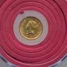 1851 US $1 Gold Coin Liberty Head Circulated Pre-1933 Business Strike