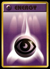 PSYCHIC ENERGY - Non Holo Base Set Pokemon Japanese MP