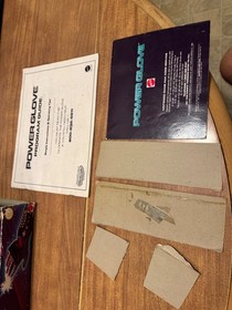 Nintendo NES Power Glove video game motion controller CIB complete w/ rough box