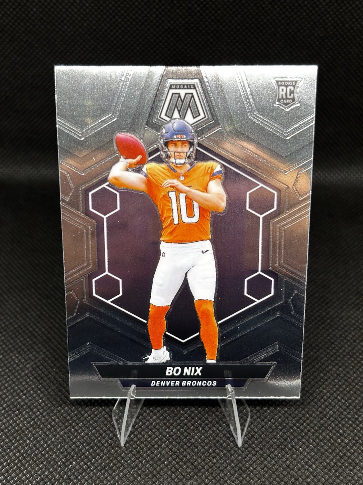 2024 Panini Mosaic - Rookies Bo Nix #312 (RC)