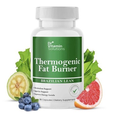 Thermogenic Fat Burner Brazilian Lean - Weight 35 Count (Pack of 1), Green