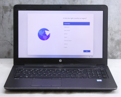 HP ZBook 15 G3 *AS-IS, Please Read!* i7-6700HQ, 16GB, Quadro M1000M, 256GB NVMe