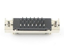 1Pcs SCSI Female 26 Pin MDR CN Type Straight 180 Degree DIP Connector Adapter