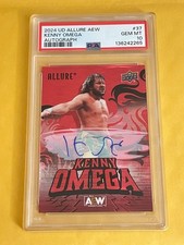 AEW 2024 UPPER DECK ALLURE Kenny Omega AUTOGRAPHED Card