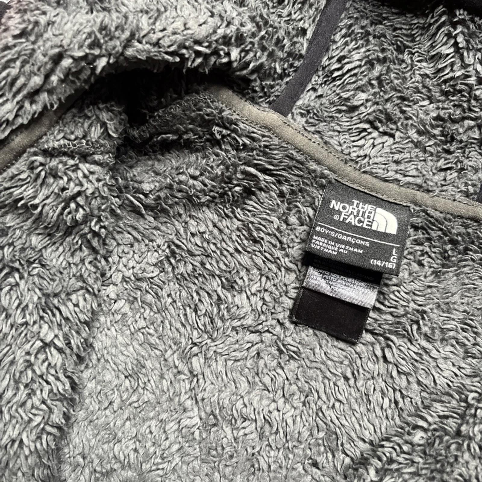 The North Face Black Fleece Lined Denali Fleece | Boys 14-16 image 3