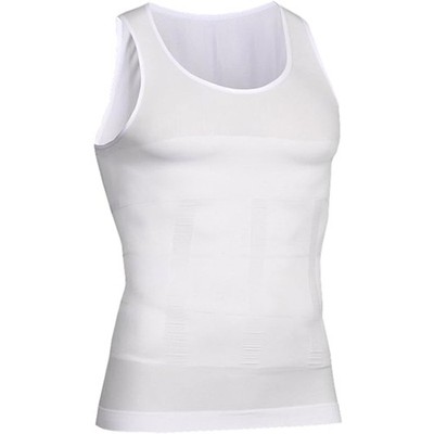 Herren Body Shaper Weste Kompression Bauch Bauchweg Sport Slim Fit