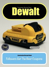 New OEM DeWALT DCB122 12V 2Ah Lithium-Ion Bat...