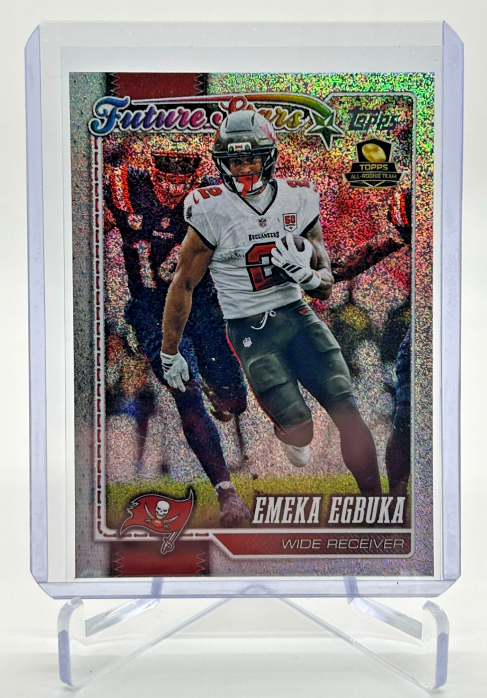 2026 Topps Emeka Egbuka Holo Foil Future Stars #261 Tampa Bay Bucs