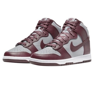 NEW Nike Dunk HI Retro Men's Size 11 Dark Beetroot/Dark Beetroot  DD1399-600