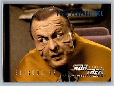 1995 SkyBox Star Trek: The Next Generation Season 2 #196 Peak Performance