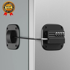 Fridge Lock with Combination No Key Required Upgrade Refrigerator Lock Adhesive