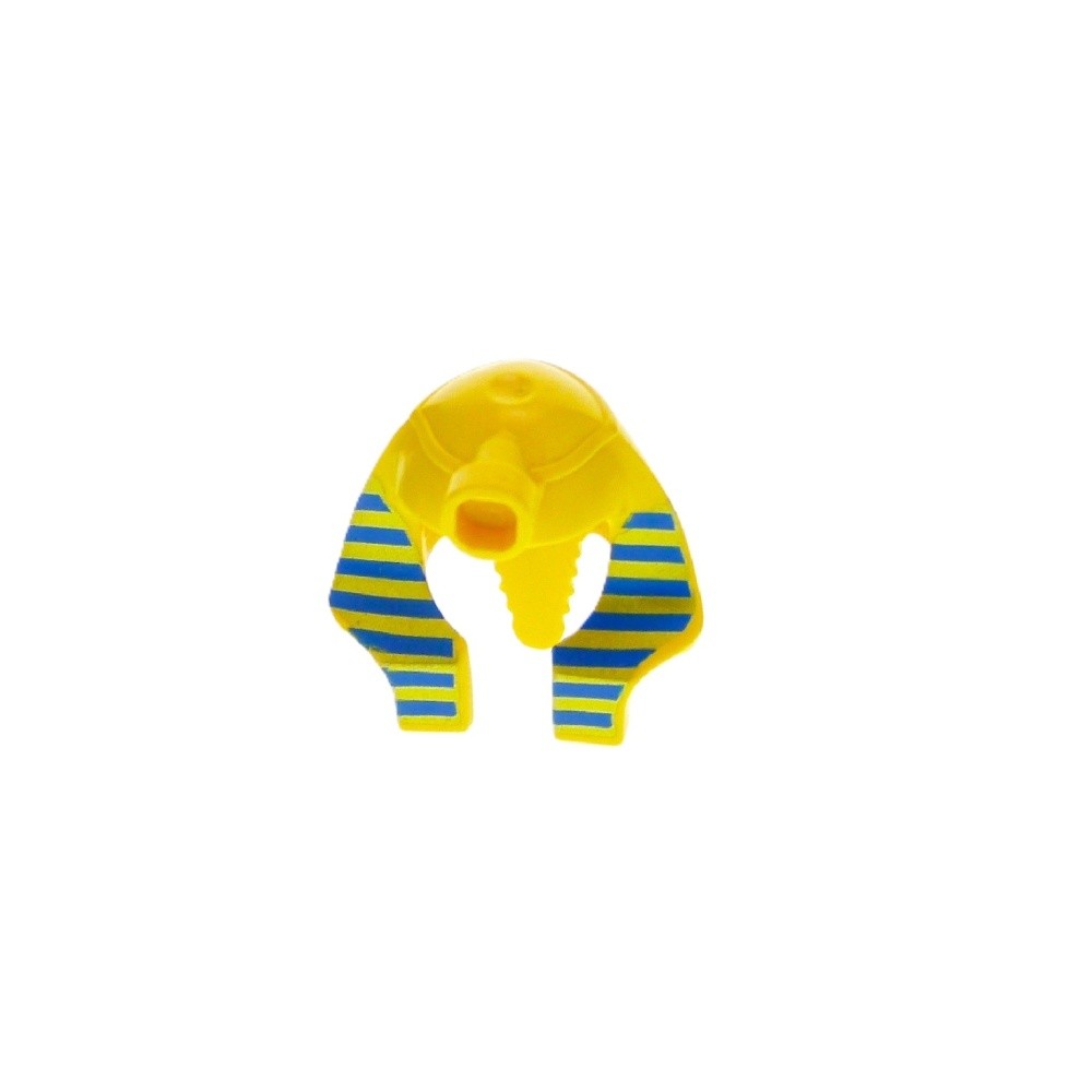 1X Lego Headgear Minifigure Yellow Pharaoh Hotep Mummy GEN006 ADV021 X177PX1