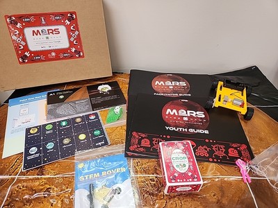 Mars Base Camp 4-H STEM Challenge Rover Build And Game Kit