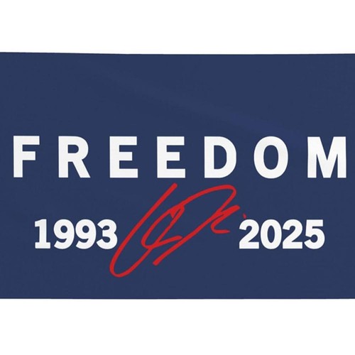 Star Support Flag Background Sticker Blue Double-sided Printing Fade-resist GX - Picture 3 of 11