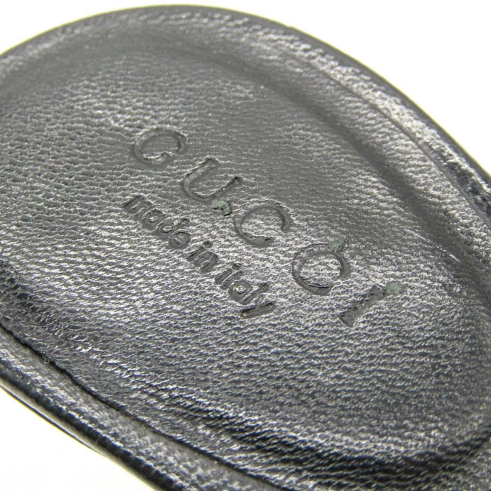 GUCCI Mule Sandals Brand Shoes Made in Italy Black Women's Size 35.5 Black GUCCI thumbnail 3