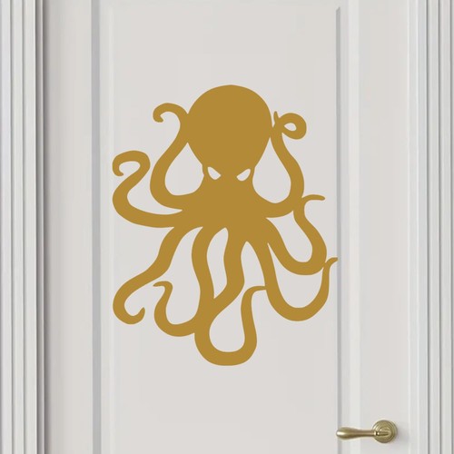 Octopus Vinyl Decal Sticker for Home, wall, décor, bar, café - Picture 25 of 25