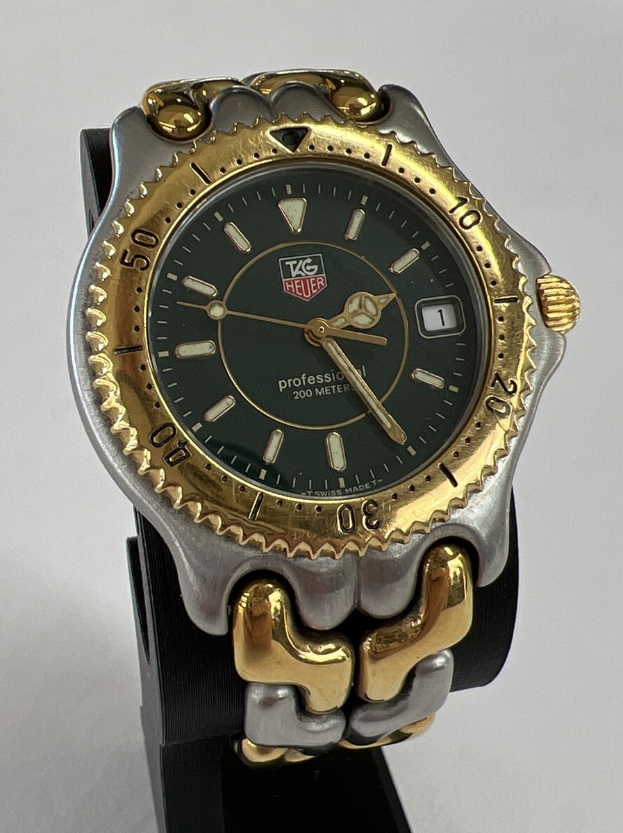 Tag Heuer Professional 200m Two-tone Steel Green Dial 40mm