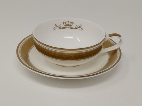 VAN ROON 4 Espressotassen mit Untere Shibata Golden Empire Fine Bone China NEU! - Bild 2 von 2