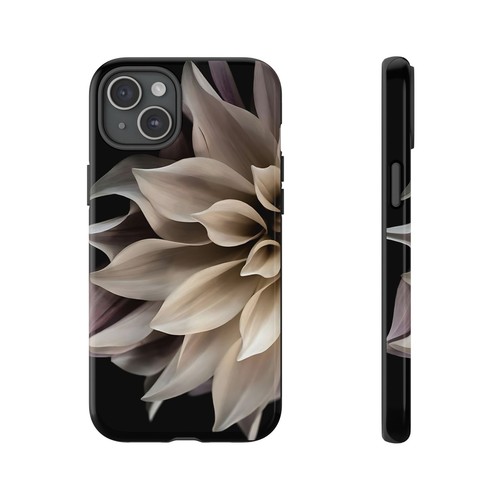 Tough Case For iPhone, Samsung Galaxy, Pixel, Cream Dahlia Flower Print - 第 42/223 張圖片