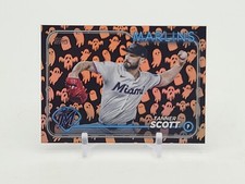 2024 Topps Update Tanner Scott Holiday Foil Ghosts Parallel #US237 SP Miami RARE